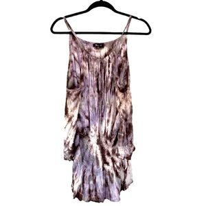 Boho Me Cold Shoulder Tie Dye Top